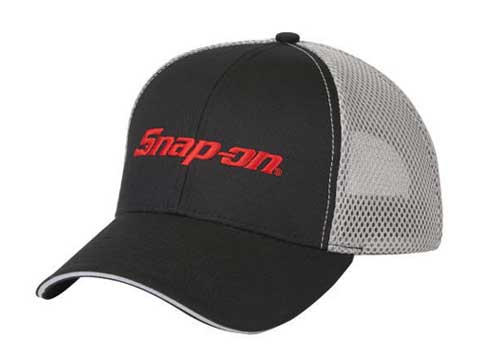 Snap-on（スナップオン）メッシュキャップ,帽子「FOAM MESH CAP - BLACK / GRAY」