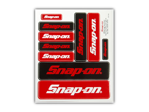 Snap-on（スナップオン）ステッカー「OFFICIAL LOGO DECAL SHEET」