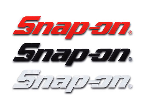 Snap-on（スナップオン）ステッカー「SNAP-ON DIE CUT LOGO DECAL - MEDIUM」