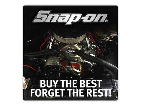 Snap-on（スナップオン）ステッカー「BUY THE BEST DECAL」