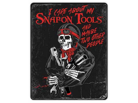 Snap-on（スナップオン）ステッカー「SKELETON DECAL」