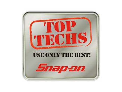 Snap-on（スナップオン）ステッカー「TOP TECH DECAL」