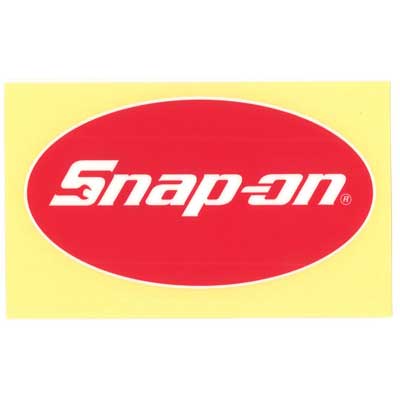 Snap-on（スナップオン）ロゴ転写ステッカー MEDIUM 07「OVAL LOGO」