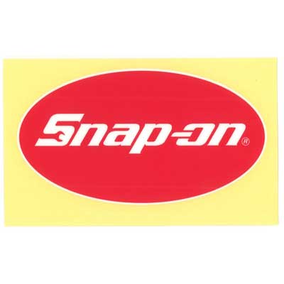 Snap-on（スナップオン）ロゴ転写ステッカー LARGE 07「OVAL LOGO」