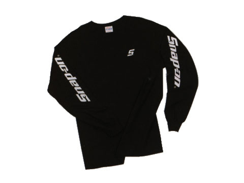 Snap-on（スナップオン）ティーシャツ「BLACK LONG SLEEVE TEE」