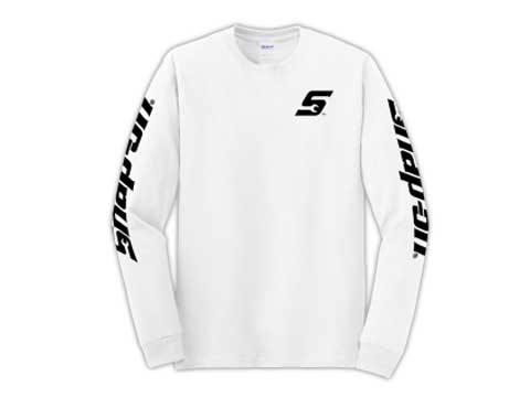 Snap-on（スナップオン）ティーシャツ「WHITE LONG SLEEVE TEE」