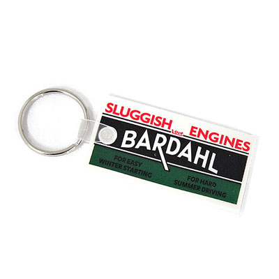 Bardahl（バーダル）ラバーキーホルダー スクエア型