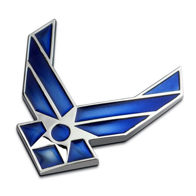 U.S.AIR.FORCE（U.S.エアーフォース）メタルエンブレム