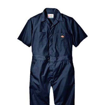 Dickies（ディッキーズ）ショートスリーブカバーオール ダークネイビー 【33999】