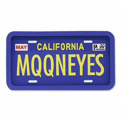 Mooneyes（ムーンアイズ）ラバートレイ カリフォルニアライセンス