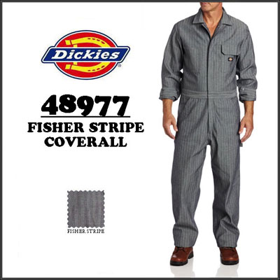 Dickies（ディッキーズ）フィッシャーストライプカバーオール