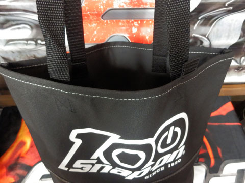 Snap On スナップオン トート 100th Black Tote Bag 正栄機工輸入センター