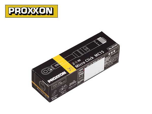 PROXXON（プロクソン）マイクロクリック，1/4”トルクレンチ，MC15【No 