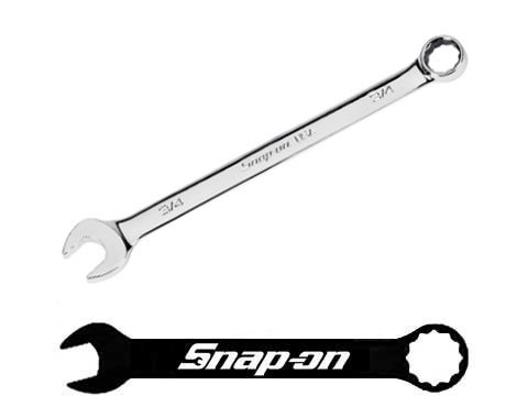 Snap-on（スナップオン）フランクドライブプラス コンビネーションレンチ スタンダード（インチ）【1/4”〜1” ばら売り】
