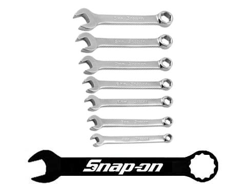 Snap-on（スナップオン）フランクドライブ コンビネーションレンチセット ミジェット 6ポイント（ミリ）