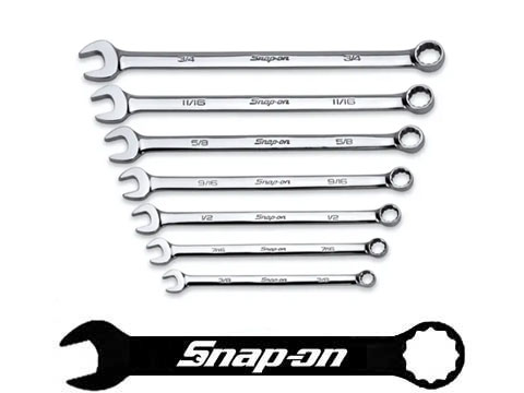 Snap-on（スナップオン）フランクドライブ コンビネーションレンチセット ロング（インチ）