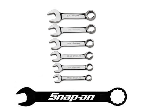 Snap-on（スナップオン）フランクドライブ コンビネーションレンチセット ミジェット 12ポイント（インチ）