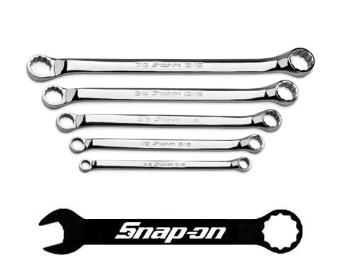 Snap-on（スナップオン）フランクドライブ ボックスレンチ/メガネレンチセット 10°オフセット スタンダード（インチ）