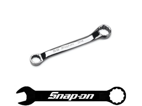 Snap-on（スナップオン）フランクドライブ ボックスレンチ/メガネレンチ 10°オフセット ショート（インチ）【3/16”～13/16” ばら売り】