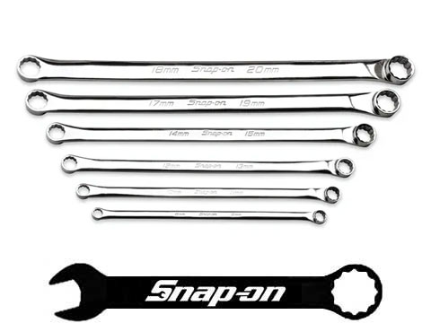 Snap-on（スナップオン）フランクドライブ 高性能ボックスレンチ/メガネレンチセット 15°オフセット スタンダード（ミリ）