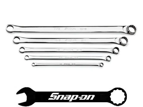 Snap-on（スナップオン）フランクドライブ 高性能ボックスレンチ/メガネレンチセット 15°オフセット スタンダード（インチ）
