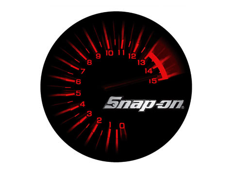 Snap-on（スナップオン）ステッカー「TACHOMETER DECAL」