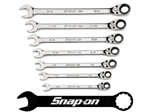 Snap-on（スナップオン）フランクドライブプラス ラチェッティングコンビネーションレンチ/ギヤレンチセット（インチ）
