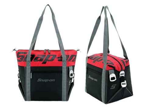 Snap-on（スナップオン）クーラーバッグ「BLACK / RED 18-CAN CONVERTIBLE LUNCH COOLER」