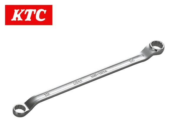 KTC（ケーティーシー/京都機械工具）45°×6°ロングめがねレンチ（ミリ）【17ｍｍ〜26ｍｍばら売り】