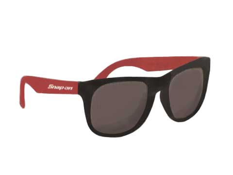 Snap-on（スナップオン）サングラス「BLACK / RED SUNGLASSES」