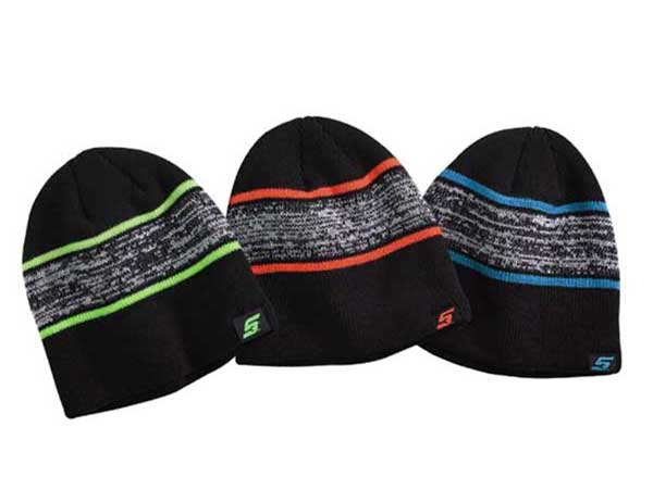 Snap-on（スナップオン）ニット帽「NEON STRIPED BEANIE」