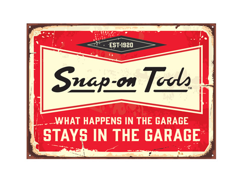 Snap-on（スナップオン）ステッカー「IN THE GARAGE DECAL」