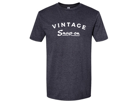 Snap-on（スナップオン）ティーシャツ「BLACK HEATHER VINTAGE TEE」