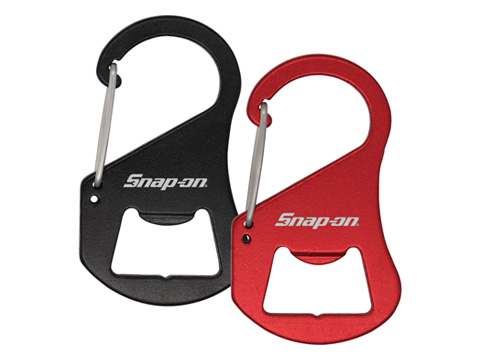 Snap-on（スナップオン）キーホルダー「CARABINER BOTTLE OPENER」