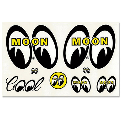 Mooneyes（ムーンアイズ）8アイズ ステッカー シート