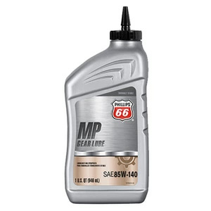 Phillips 66（フィリップス66）トランスミッションオイル MPギヤールーブ SAE 85W-140，クオート缶（0.95L）