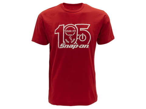 Snap-on（スナップオン）ティーシャツ「RED 105th LOGO TEE」