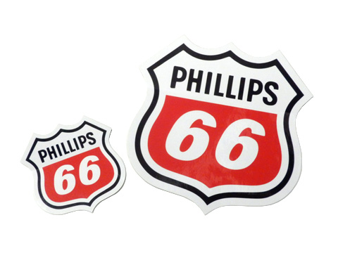 Phillips 66（フィリップス66）オフィシャルロゴステッカー